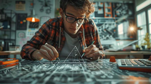 Comment calculer l'aire d'un triangle isocèle rapidement ?