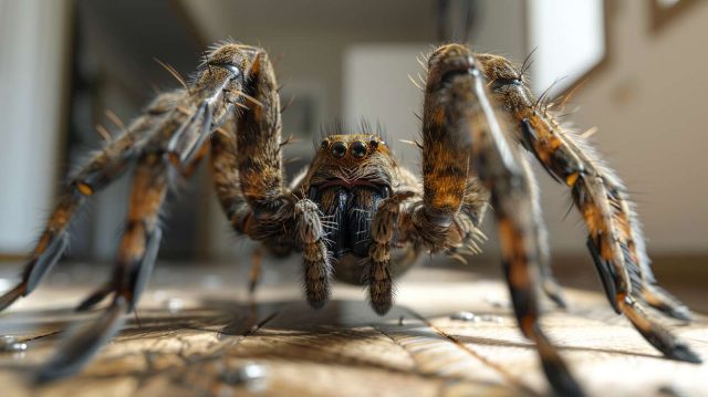 Pourquoi trouve-t-on de grosses araignées dans nos maisons ?