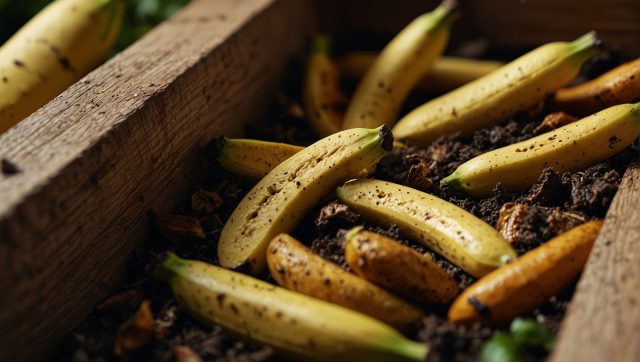 Peut-on mettre des peaux de banane dans le compost et comment accélérer leur décomposition ?