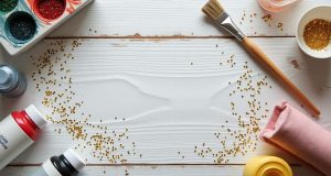 Peinture : comment réaliser une patine à paillettes sur bois Peinture : comment réaliser une patine à paillettes sur bois