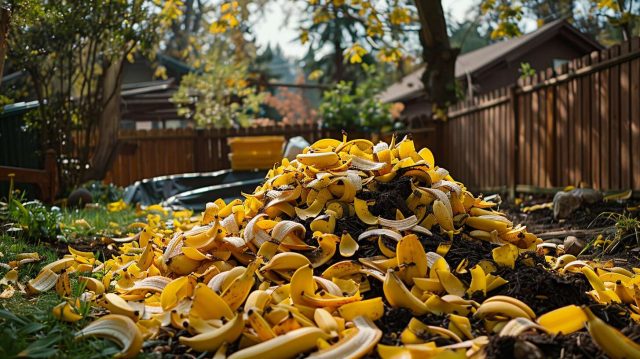 Peaux de banane au jardin : 5 erreurs à éviter absolument