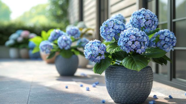 Soins des hortensias en pot : erreurs d'arrosage à éviter
