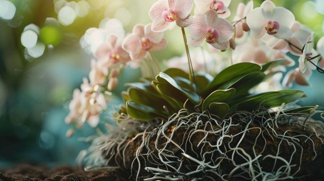 Taille des orchidées : erreurs à éviter lors de la coupe des racines