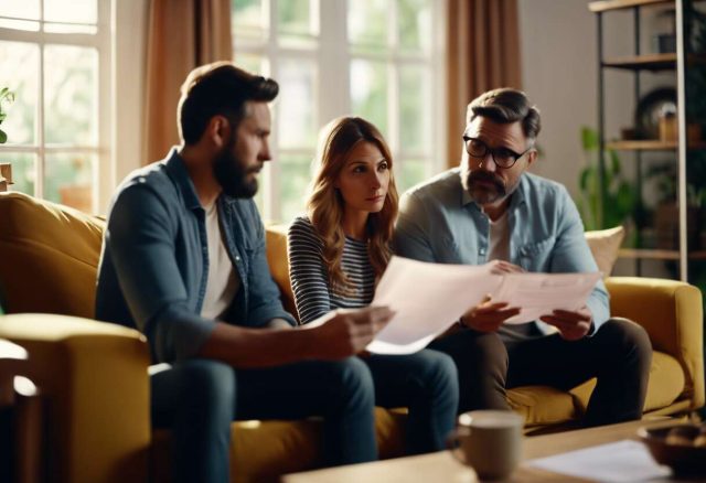 Comment gérer la séparation d’un couple non marié avec un crédit maison en cours ?