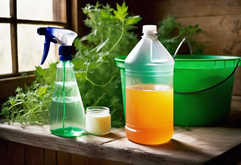 Désherbant Naturel Fait Maison : bicarbonate et Vinaigre pour un Jardin