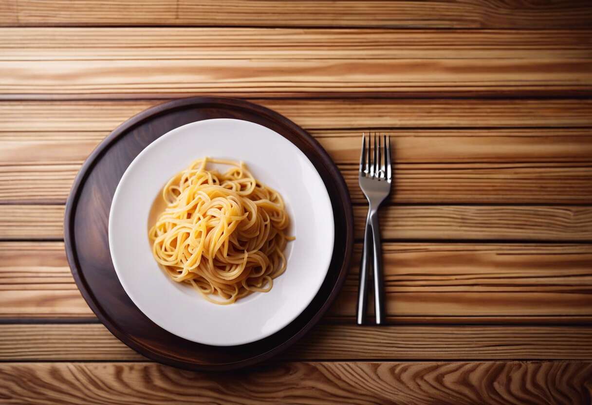 Portion de spaghetti par personne quantité idéale en grammes