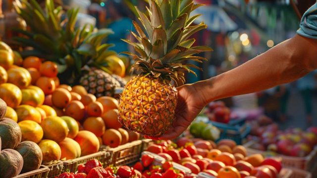 Comment choisir un ananas mûr et juteux à coup sûr ?