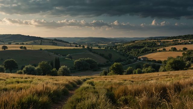 Où se situent les zones inhabitées en France selon la diagonale du vide ?