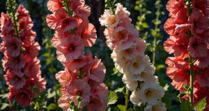 Rose trémière : 5 erreurs à éviter pour une floraison spectaculaire Rose trémière : 5 erreurs à éviter pour une floraison spectaculaire