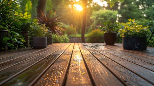 Comment nettoyer efficacement votre terrasse en bois sans l’abîmer ?