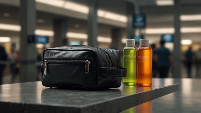 Comment préparer sa trousse de toilette avion pour passer les contrôles sans encombre ?