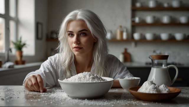 Le bicarbonate peut-il raviver l'éclat des cheveux blancs ?