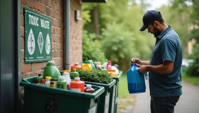 Produits toxiques : découvrez où les jeter en toute sécurité