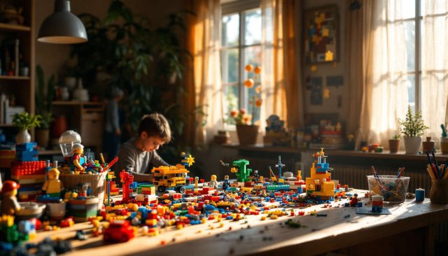 Passions et créativité : univers lego