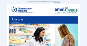 Nouveaux formats pour les mails de l’Assurance Maladie à partir du 1er avril : comment ne pas se laisser dérouter ? découvrez les nouveaux formats des mails d'assurance maladie en avril pour une communication claire et simplifiée.