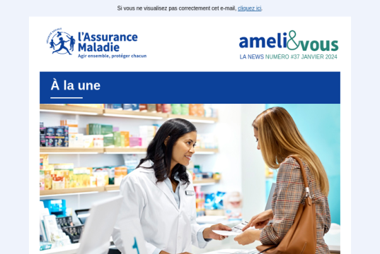 Nouveaux formats pour les mails de l’Assurance Maladie à partir du 1er avril : comment ne pas se laisser dérouter ? découvrez les nouveaux formats des mails d'assurance maladie en avril pour une communication claire et simplifiée.