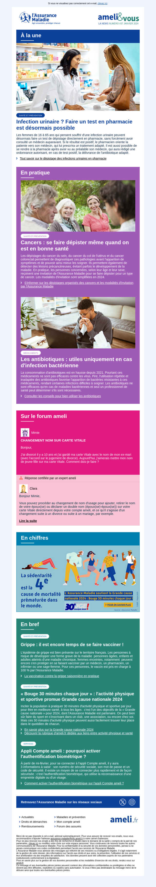 découvrez les nouveaux formats des mails d'assurance maladie en avril pour une communication claire et simplifiée.