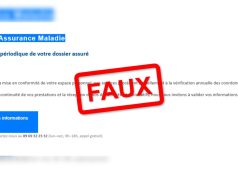 Attention : Fausse alerte à la mise à jour urgente de vos coordonnées par l’Assurance Maladie